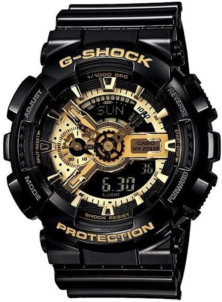 Casio GA-110GB-1AER + 5 let záruka, pojištění hodinek ZDARMA