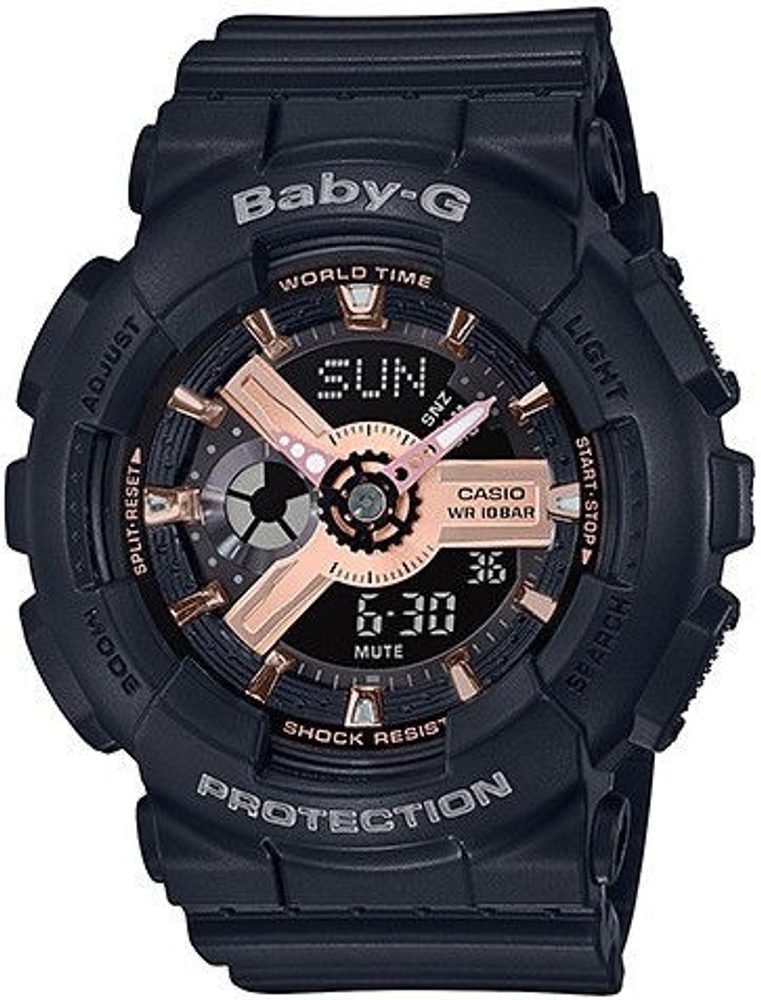 Casio Baby-G BA-110RG-1AER + 5 let záruka, pojištění hodinek ZDARMA