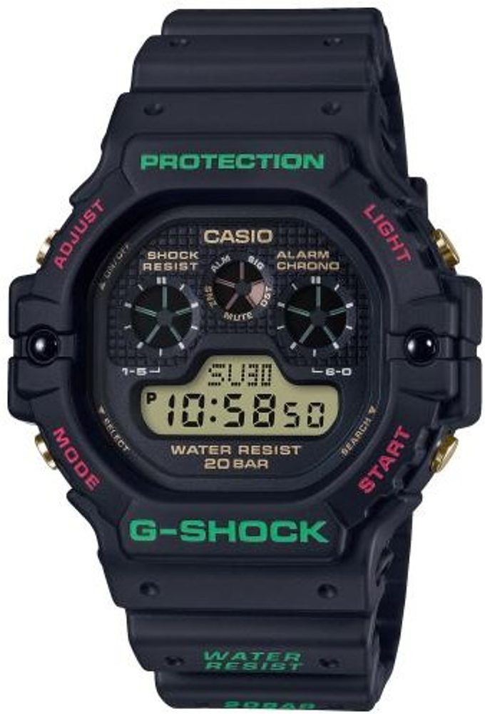 Casio G-Shock DW-5900TH-1ER + 5 let záruka, pojištění hodinek ZDARMA