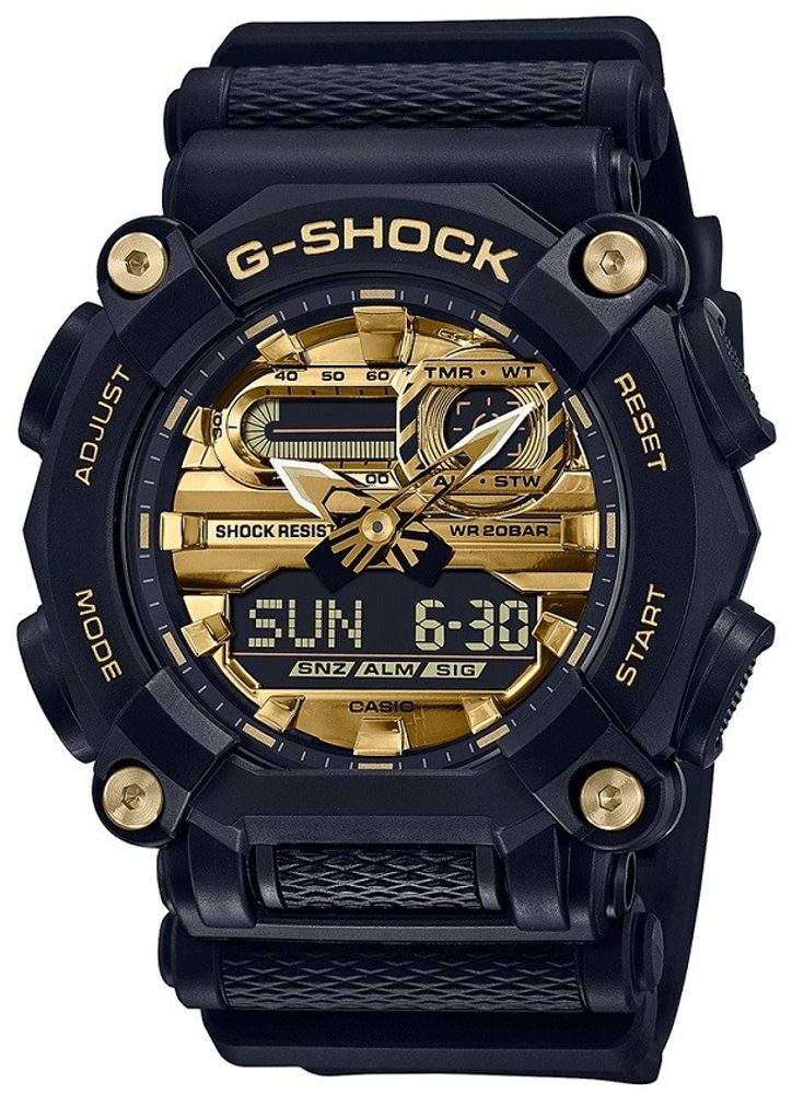 Casio G-Shock GA-900AG-1AER + 5 let záruka, pojištění hodinek ZDARMA
