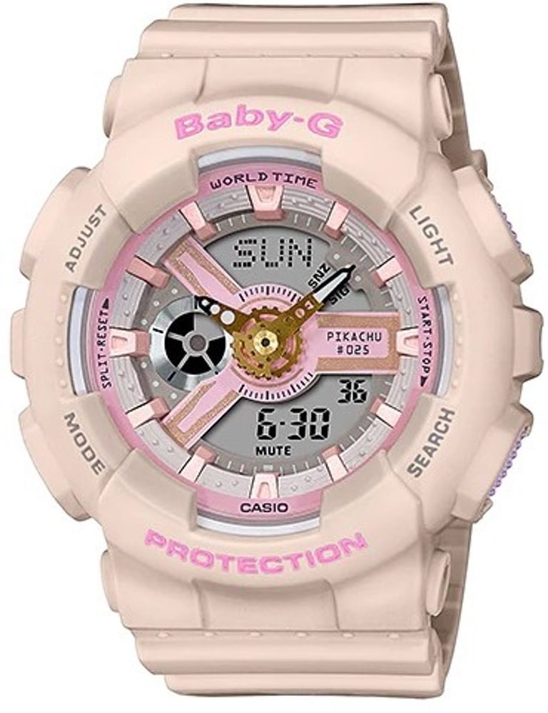 Casio Baby-G BA-110PKC-4AER Pikachu Pokémon Collaboration + 5 let záruka, pojištění hodinek ZDARMA