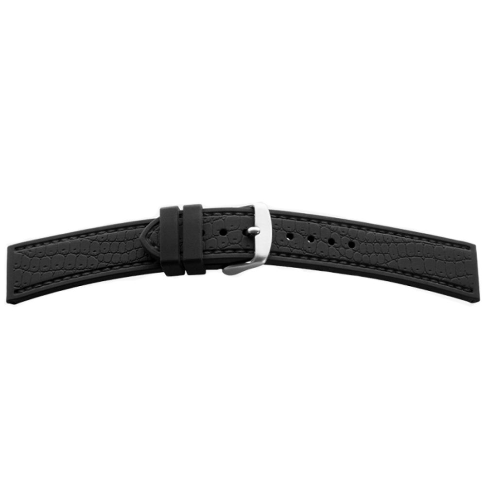 BEAR silikonový řemínek 1819 (18 mm) + 5 let záruka, pojištění hodinek ZDARMA