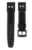 KOŽENÝ ŘEMÍNEK BIATEC PILOT | ČERNÝ - 20 MM - ŘEMÍNKY - OSTATNÍ