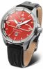 VOSTOK EUROPE LIMITOVANÁ EDICE EMBÉČKA AUTOMATIC LINE NH35-325A495 – CUREA DIN PIELE NEAGRĂ - EMBÉČKA - MĂRCI