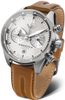 VOSTOK EUROPE EDIȚIE LIMITATĂ EMBÉČKA CHRONO LINE 6S21-325A491 – CUREA DIN PIELE MARO - EMBÉČKA - MĂRCI