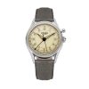 VULCAIN CRICKET CLASSIQUE 36 MM - EGGSHELL - CRICKET CLASSIQUE - ZNAČKY