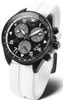 VOSTOK EUROPE SPACE RACE CHRONO LINE 6S30-325C744 - BILÝ GUMOVÝ ŘEMÍNEK - SPACE RACE - ZNAČKY