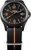 TRASER P67 OFFICER PRO GUNMETAL BLACK/ORANGE NATO - HERITAGE - BRANDS