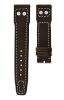 KOŽENÝ ŘEMÍNEK BIATEC PILOT | TMAVĚ HNĚDÝ - 20 MM - ŘEMÍNKY - OSTATNÍ