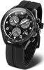 VOSTOK EUROPE SPACE RACE CHRONO LINE 6S30-325C744 - ČERNÝ GUMOVÝ ŘEMÍNEK - SPACE RACE - ZNAČKY