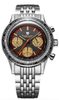 NIVADA GRENCHEN CHRONOKING RACING BLACK AMBER - INTER. BEZEL - CHRONOMASTER - ZNAČKY