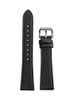 BLACK LEATHER STRAP CLASSIC NIVADA GRENCHEN - STRAPS - ACCESSORIES