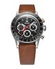 NIVADA GRENCHEN CHRONOKING MECAQUARTZ RACING BLACK - INTER. BEZEL - CHRONOMASTER - ZNAČKY