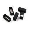 OCHI DE CAUCIUC NEGRU 20 MM (1 BUC) - CURELE - ALTELE