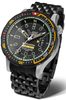 VOSTOK EUROPE BATISCAFOS AUTOMATIC NH35-511E767 - ČERNÝ OCELOVÝ NÁRAMEK - BATISCAFOS - ZNAČKY