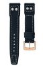 KOŽENÝ ŘEMÍNEK BIATEC PILOT | MODRÝ - 20 MM - ŘEMÍNKY - OSTATNÍ