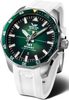 VOSTOK EUROPE N-1 ROCKET AUTOMATIC LINE NH35-225A710 - BÍLÝ GUMOVÝ ŘEMÍNEK - ROCKET N-1 - ZNAČKY