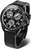 VOSTOK EUROPE SPACE RACE CHRONO LINE 6S30-325C744 - ČERNÝ KOŽENÝ ŘEMÍNEK - SPACE RACE - ZNAČKY