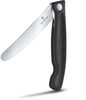 PIKNIKOVÝ NŮŽ VICTORINOX SWISS CLASSIC WAVY 11CM ČERNÝ 6.7833.F - KAPESNÍ NOŽE - OSTATNÍ