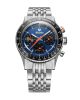 NIVADA GRENCHEN CHRONOKING MECAQUARTZ RACING BLUE - INTER. BEZEL - CHRONOMASTER - ZNAČKY