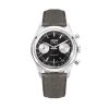 VULCAIN CHRONOGRAPH 70'S - BLACK / SILVER - CHRONOGRAPH 1970'S - ZNAČKY
