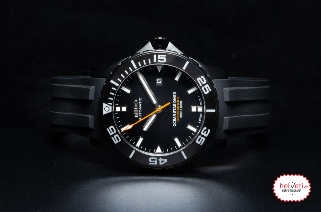 Mido Ocean Star Diver 600 Chronometer Special Edition Black Mens