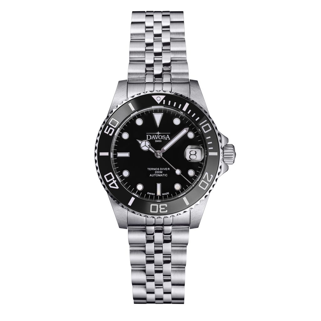 Amazon.com: Davosa Swiss Made Dive Watch for Men - Ternos Ceramic  Professional Automatic Watch with Analog Display and Unidirectional Luxury  Bezel (16155550) : Clothing, Shoes & Jewelry