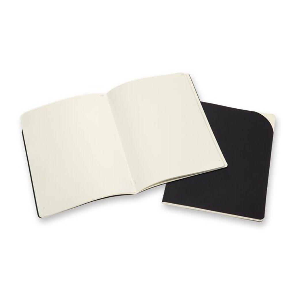 Moleskine Large Smart Lined Notebook, Black