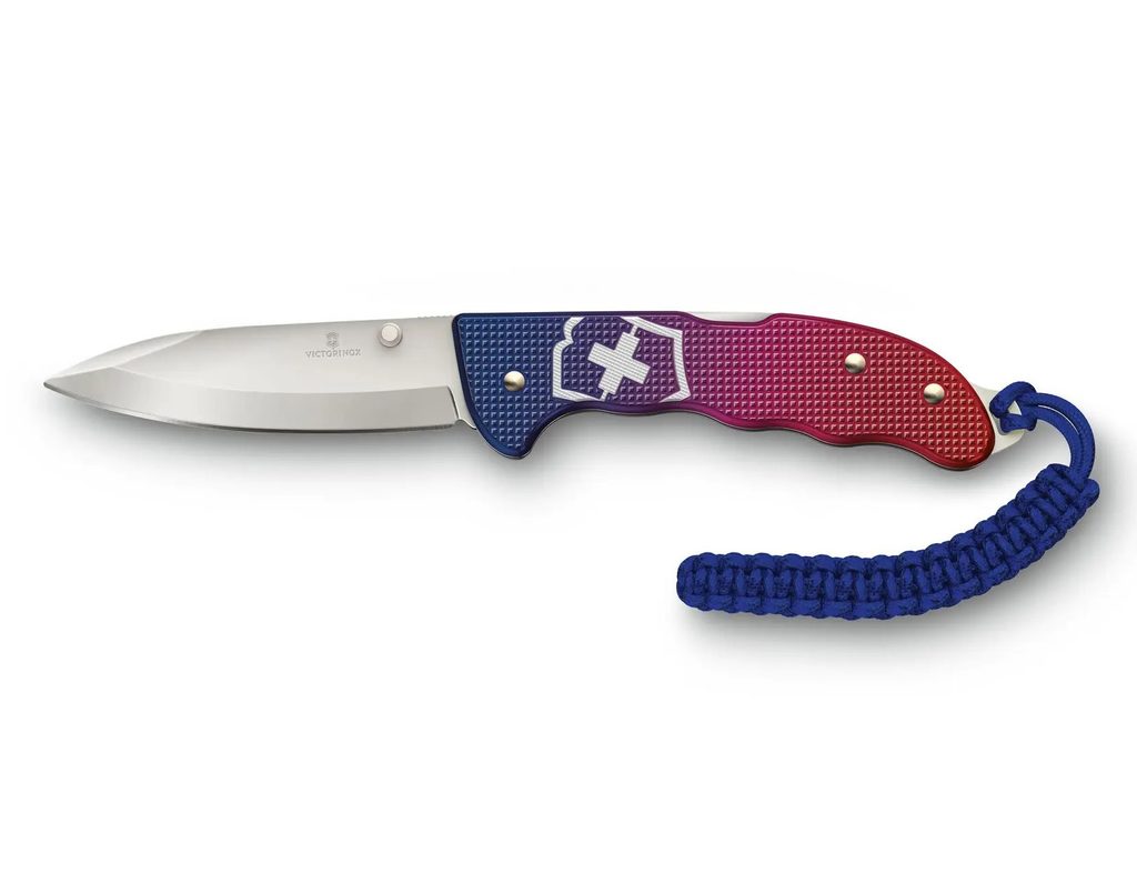 Knife Victorinox Evoke Alox Blue Red 0.9415.D221 Helveti.eu