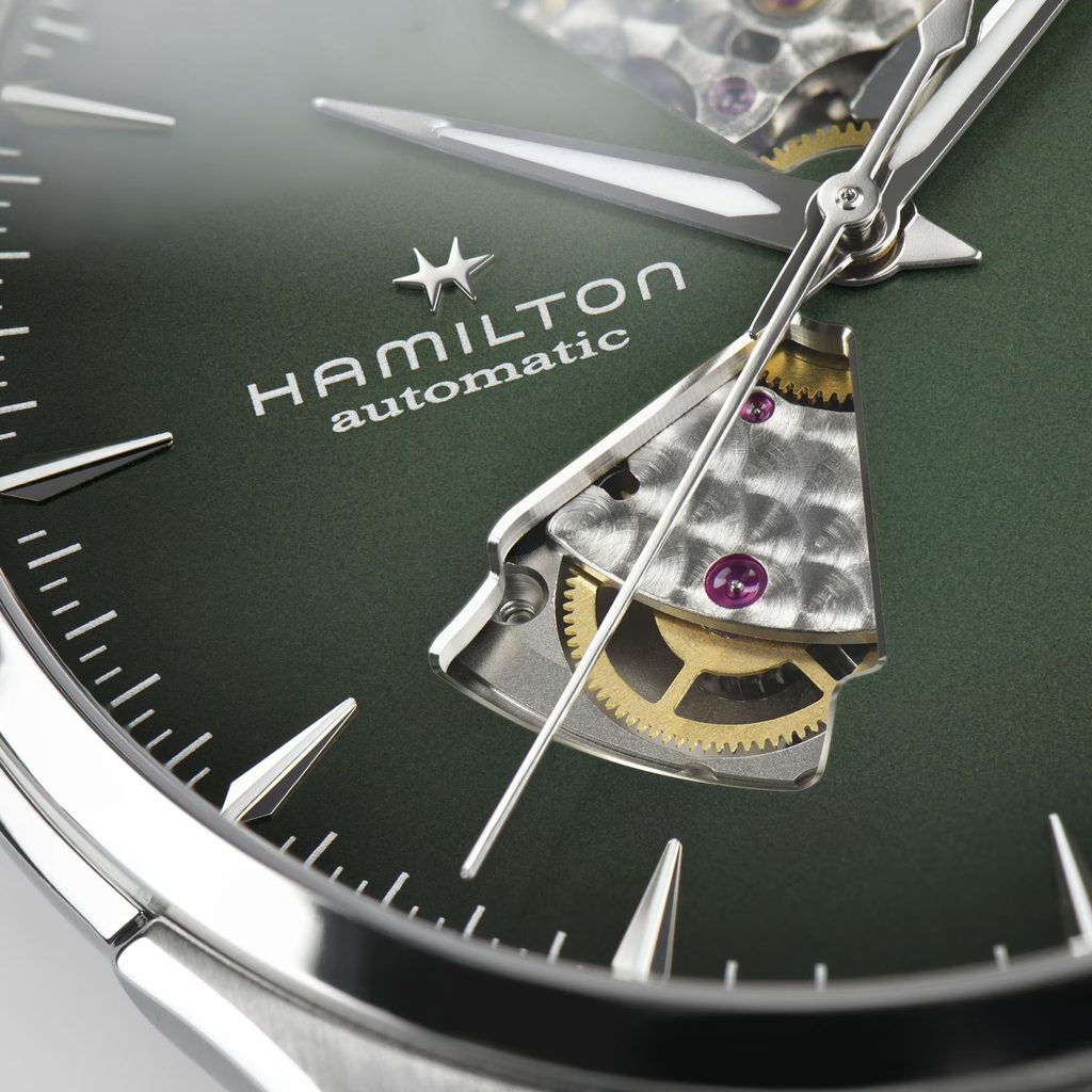 Open heart automatic clearance watch