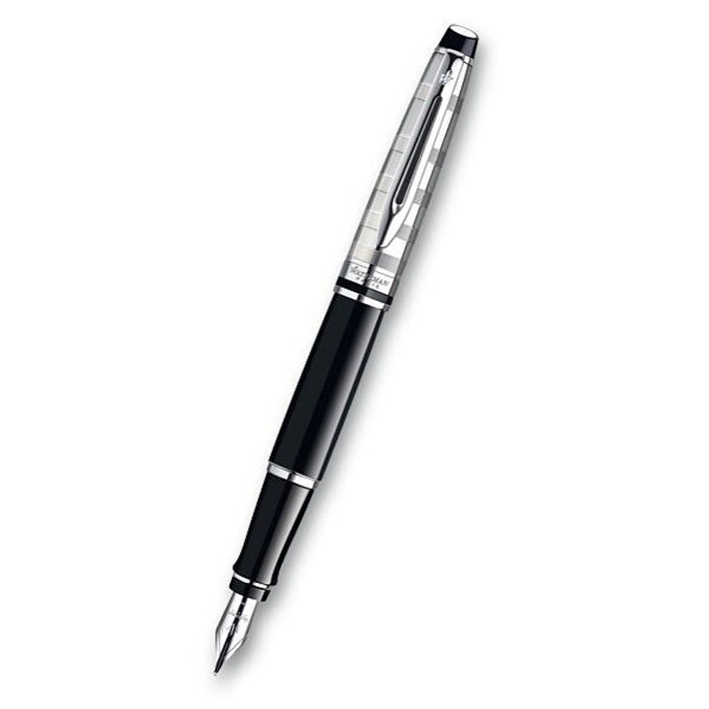 Fountain pen Waterman Expert DeLuxe Black CT 1507/1952301 | Helveti.eu