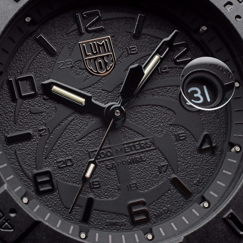 Luminox XS.3601.BO.NSF - Orologio Uomo Quarzo Al Svizzero Con Cassa 45mm E Cinturino In Caucciù Nero
