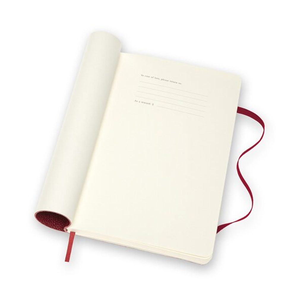 Moleskine leather notebook - hard cover - L, lined RED 1331/1717243 |  Helveti.eu