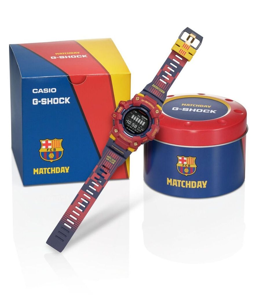 Casio G-Shock G-Squad GBD-100BAR-4ER FC Barcelona Limited Edition