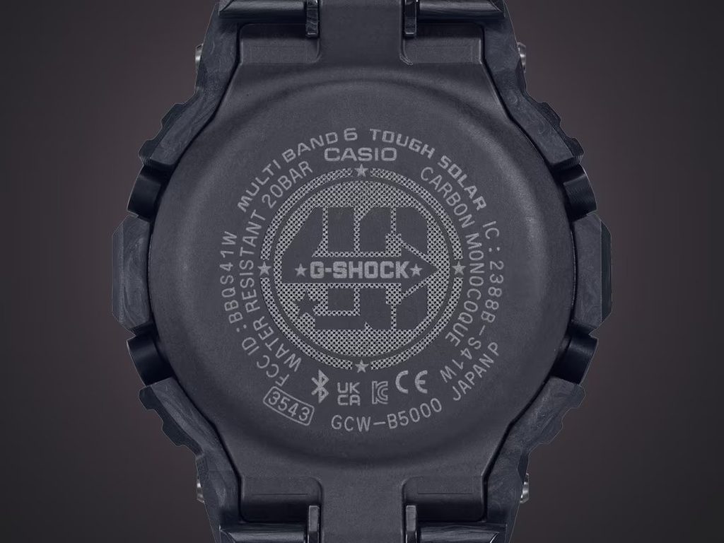 Casio G-Shock GCW-B5000UN-1ER Carbon 40th Anniversary Limited 