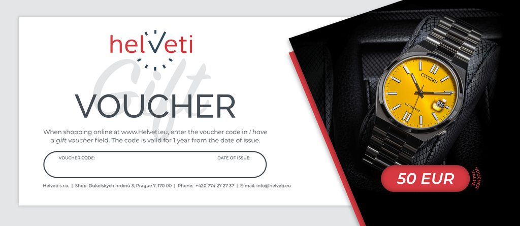 Gift Voucher 40 EUR Helveti.eu