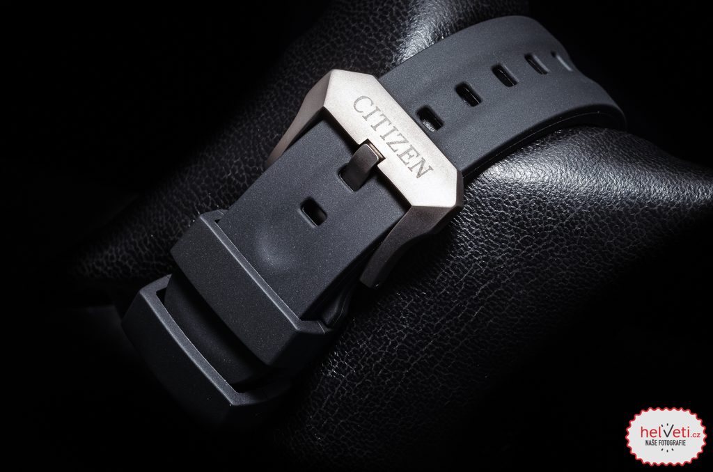 Citizen watch with shop rubber band
