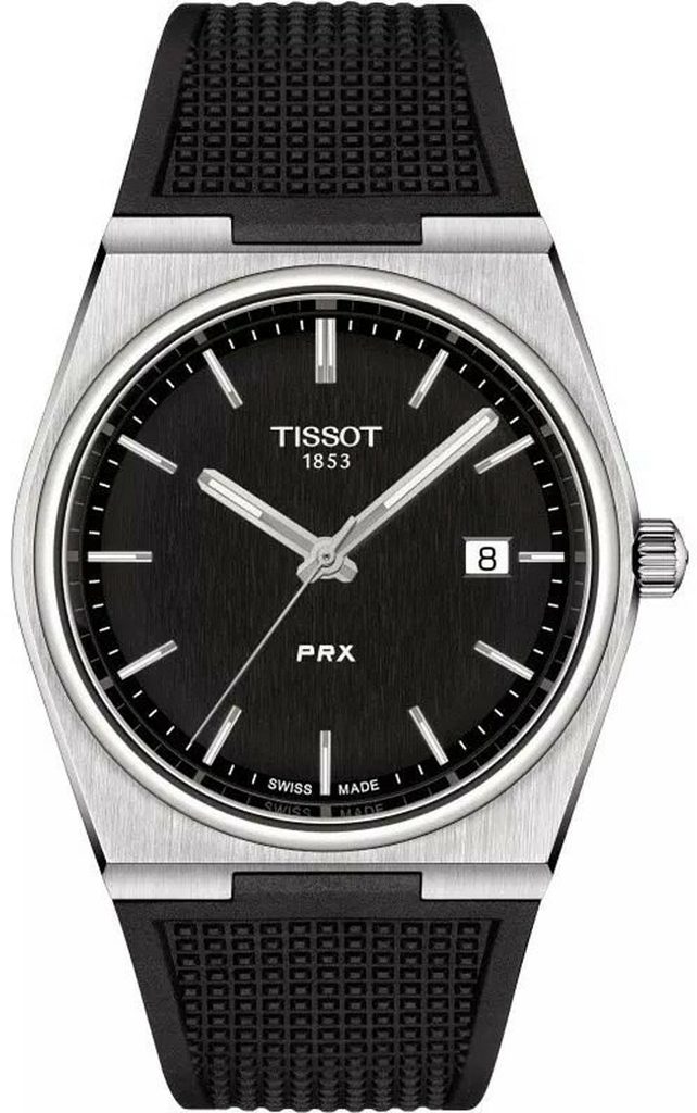 Tissot PRX Quartz 40mm Black Dial Swiss Made Watch India | Ubuy