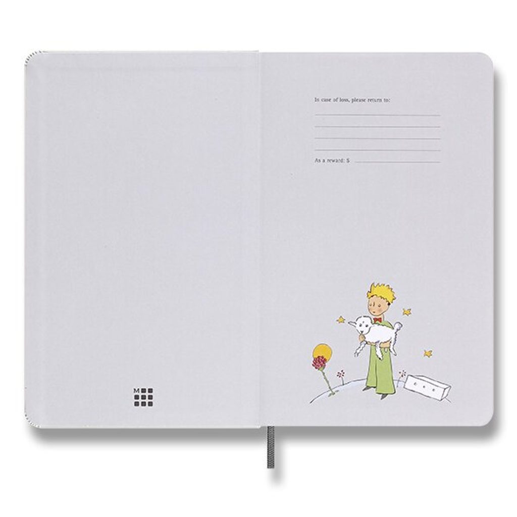 Le Petit Prince Limited Edition Notebook Large, Hard Cover, Ruled, with  Gift Box Black