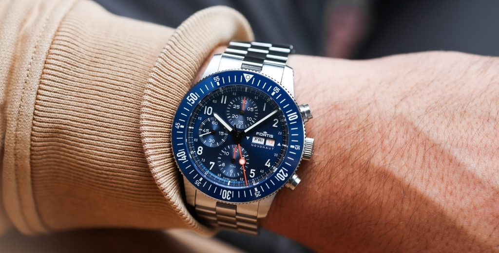 Fortis Novonaut N-42 Cobalt Blue Edition F2040012 | Helveti.eu