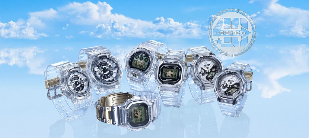 Casio G-Shock GA-2140RX-7AER 40th Anniversary Clear Remix | Helveti.eu