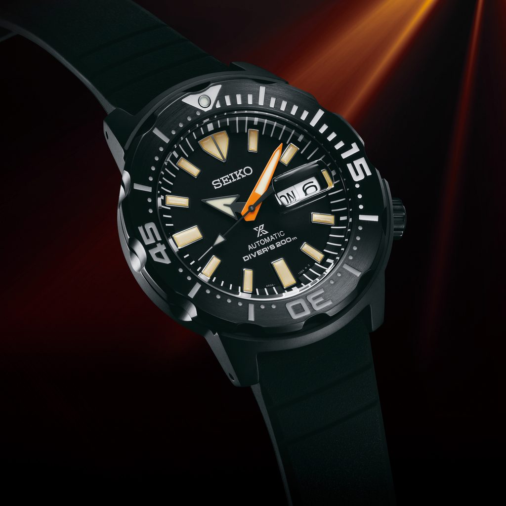 Seiko Monster SRPH13K1 Black Series Limited Edition 