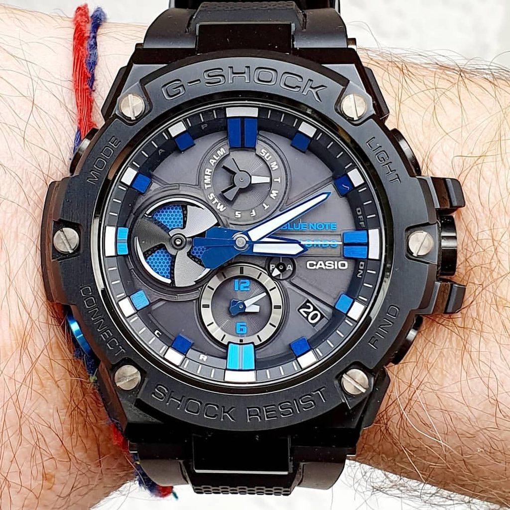 Casio G Shock GST B100BNR 1AER Blue Note Records Helveti.cz