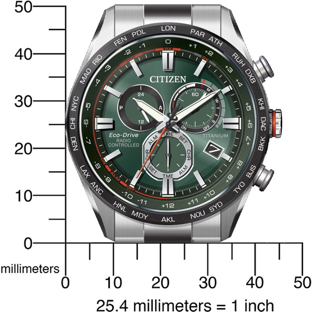 Titanium CB5946-82X Citizen Super Radio Controlled