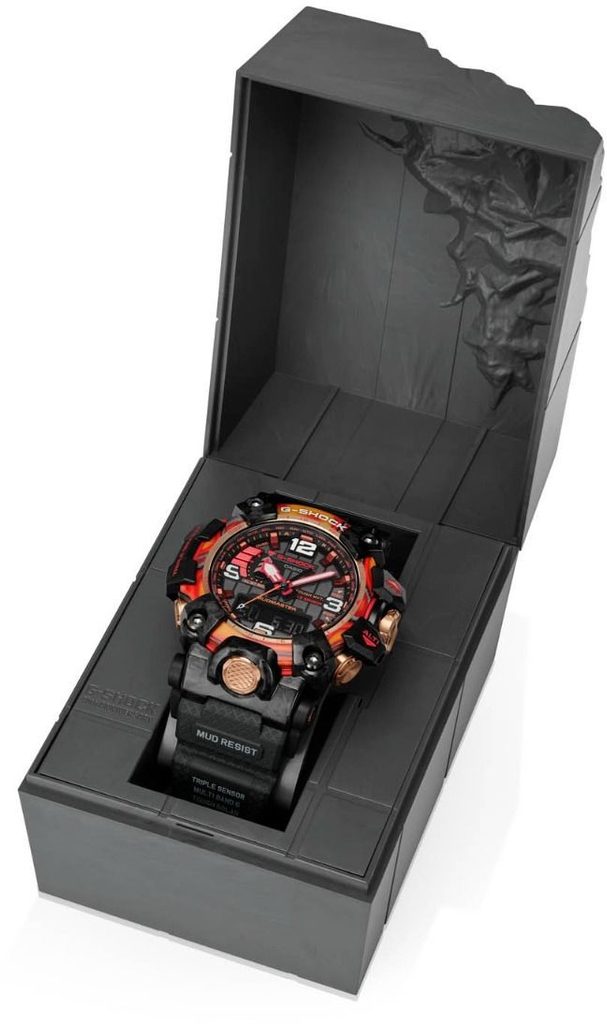 Casio G-Shock Mudmaster GWG-2040FR-1AER 40th Anniversary Flare Red |  Helveti.eu