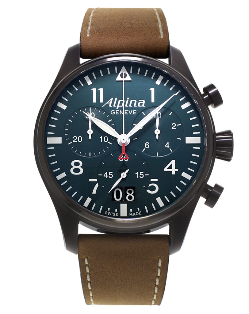 Startimer pilot big on sale date chronograph