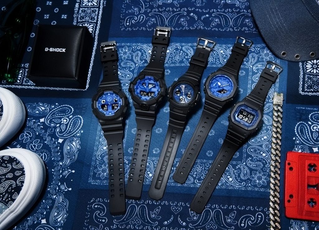 Casio G-Shock GA-700BP-1AER Blue Paisley Series | Helveti.eu