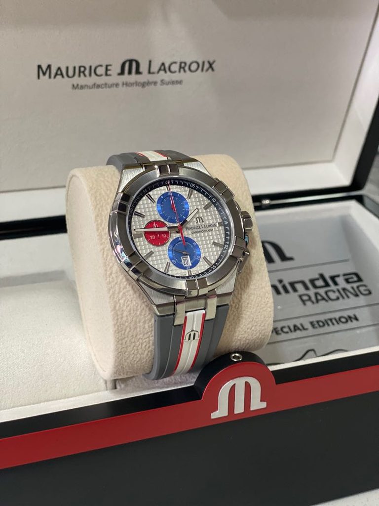 Special Edition Mahindra Chronograph Maurice Aikon TT031-130-2 Lacroix AI1018- Racing
