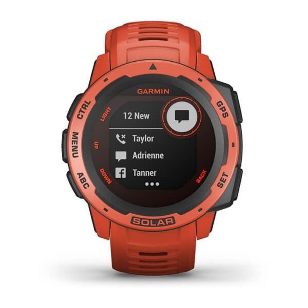 Garmin Instinct Solar Red Optic 010 02293 20 Helveti.eu