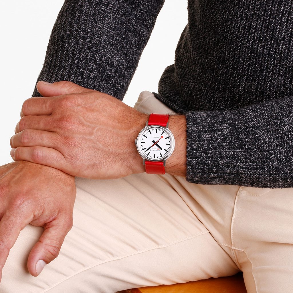 Mondaine wrist watch hot sale